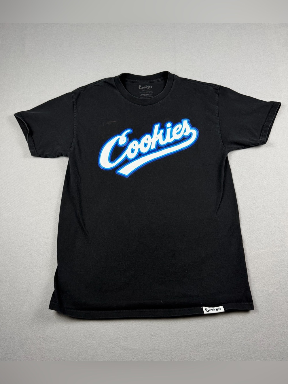 Cookies Men’s Black Short Sleeve Logo Tee